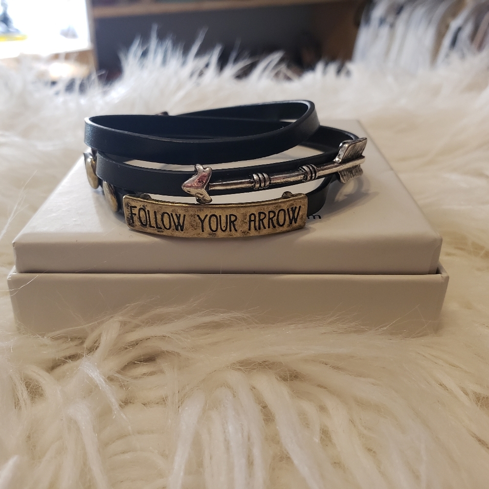 "Follow your Arrow" bracelet